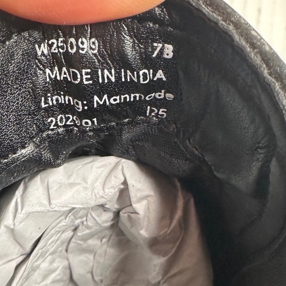 Cole Haan Shoes for Crews Black Leather Chelsea Boots W25099 Slip Resistant 7B - Picture 7 of 10